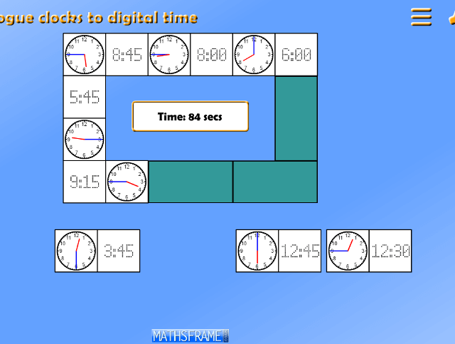 Telling-the-Time-Dominoes