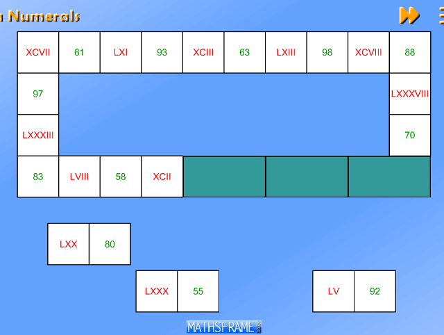 Roman-Numerals-Dominoes