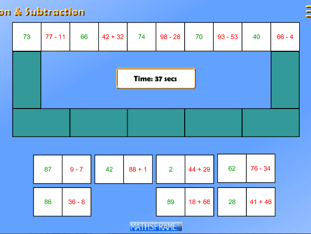 Addition-Subtraction-Dominoes