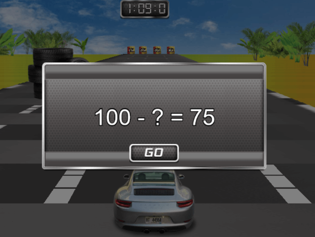 Maths-Race-Subtraction
