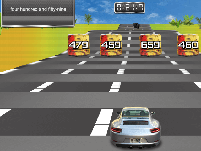 Maths-Race-Reading-Numbers