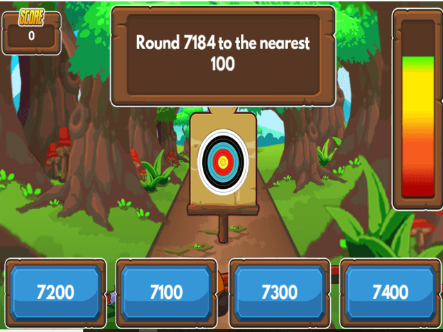 Archery-Arithmetic-Rounding-Numbers