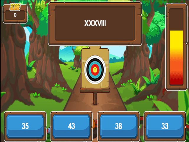 Archery-Arithmetic-Roman-Numerals