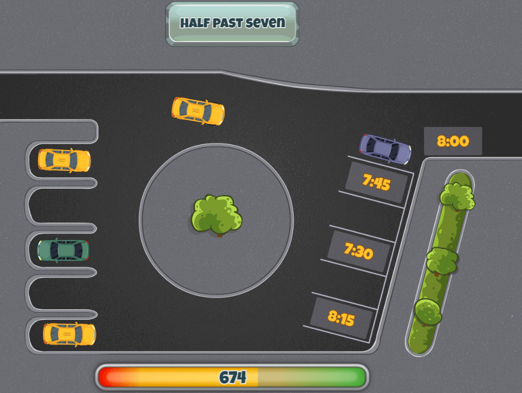 Parking-Maths-Telling-the-Time-in-Words